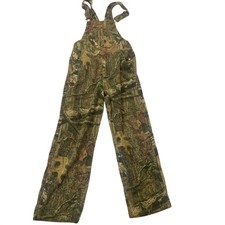 Cabelas For Kids Camo Overalls Mossy Oak Break Up Camouflage hunting S/P