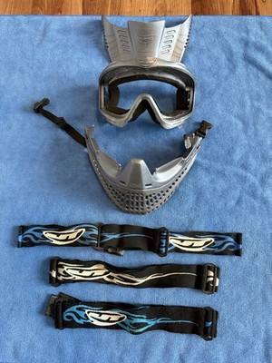 OG JT USA PAINTBALL Proflex Goggles - BLUE/STEEL