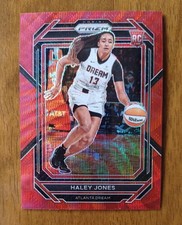 2023 Panini Prizm Haley Jones #138 Red Wave Prizm RC ROOKIE WNBA