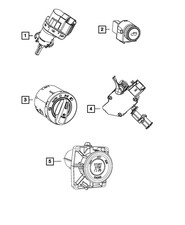 Genuine Mopar Ignition Switch 68299960aa