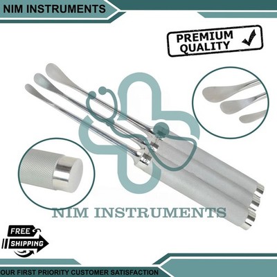Cobb Spinal Elevators Curved Set Of 3 Orthopedic Surgery Surgical Instruments