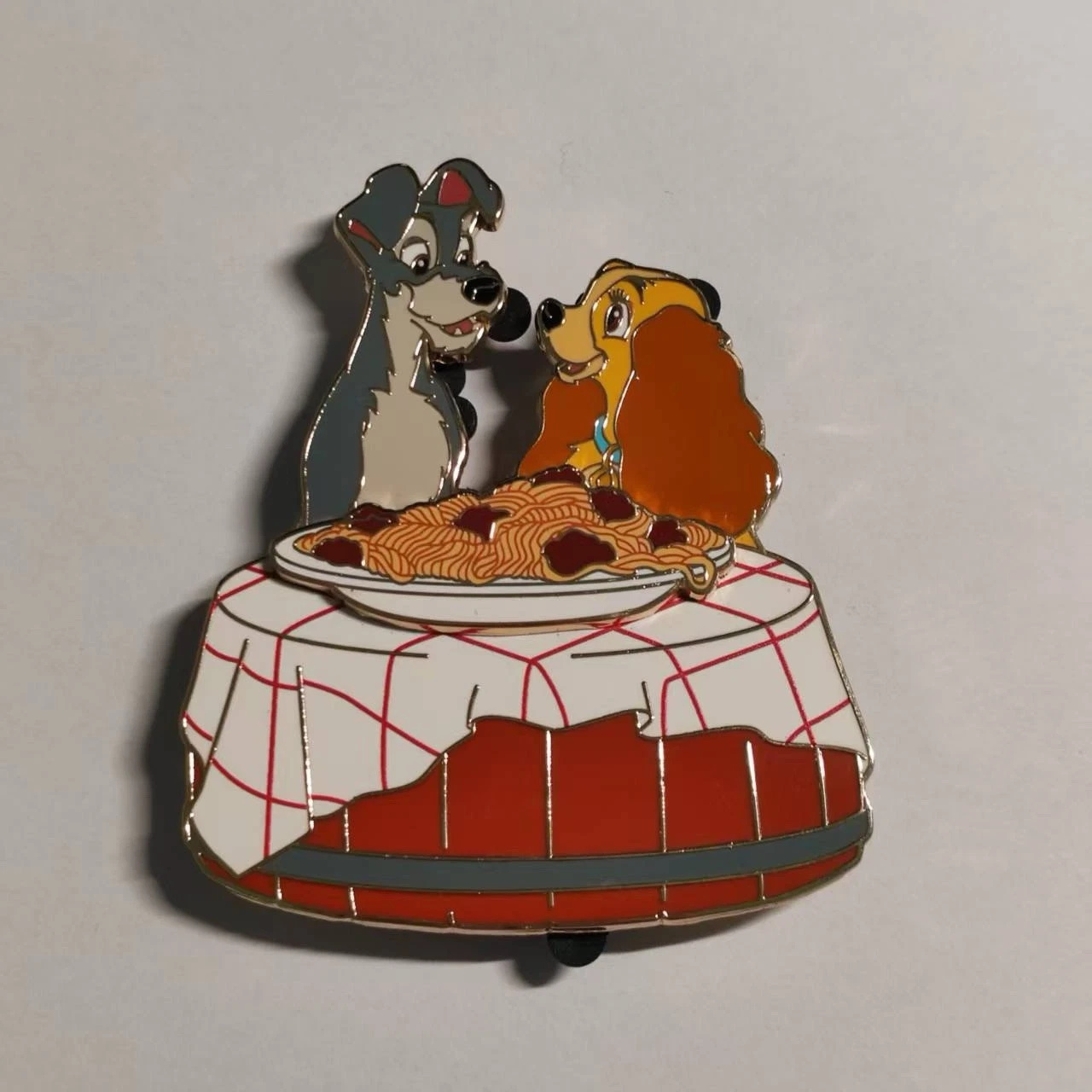 Disneyland Paris Exclusive Be Our Guest Event Lady & The Tramp LE 400 Pin