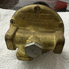 Fisher-Controls Type 67h 5-35 psi Pressure Reducing Valve Brass NEW OLD STOCK