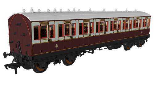 978011 Rapido Trains OO LNWR "Evolution" Non-Corridor Third No.2410 | Zustand: New
