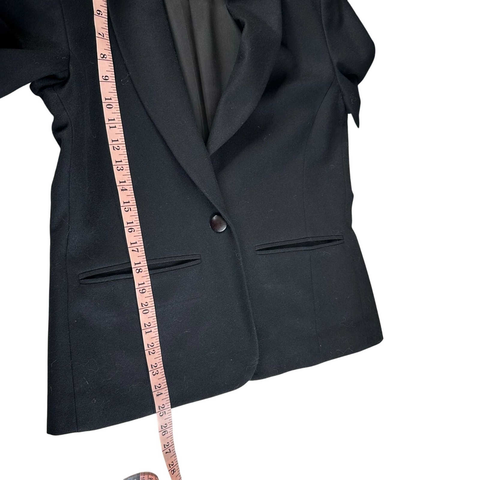 Pendleton Wool Blazer Black Single Button Classic… - image 9