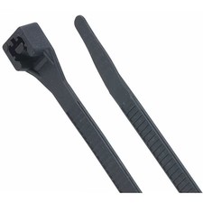 Gardner Bender 46-315Uvbm Cable Tie, 14 In L, 4 In Max Bundle Dia., Black,