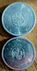 Two (2) 1964 Canada Silver Dollars .800 Fine, .600 Troy Oz ASW Each.