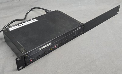 Shure DFR11EQ Digital EQ Feedback Reducer Limiter + Rack Mount 