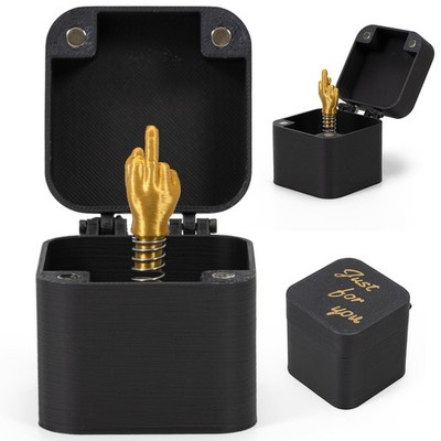 MittelfingerBox, Mittelfinger in einer Box,Annoying Middle Finger Gift Box,Ne...