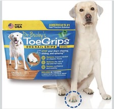 Dr Buzby'S Large Toegrips for Dogs - Instant Traction on Wood/Hardwood Floors -