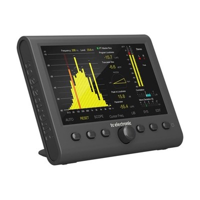 Stereo Audio Meter 7'' Display - USB Plug-In Metering for Studio