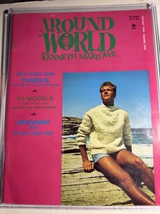 AROUND THE WORLD WITH KENNETH MARLOWE Vol 2 #1 1967 PHYSIQUE PHOTOGRAPHY Gay Int
