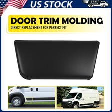For 2019-2022 Ram Promaster Left Front Door Side Trim Molding Black 1zt55jxwab