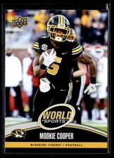 2025 World of Sports Vol. 1 Football Mookie Cooper Missouris Tigers #105
