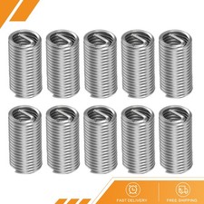 10 Set M10 x 1.5 3D 304 Stainless Steel Wire Thread Insert Sleeve