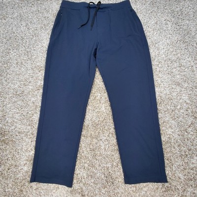 Public Rec All Day Every Day Jogger Pants Mens 36x30 (27'') Blue Drawstring