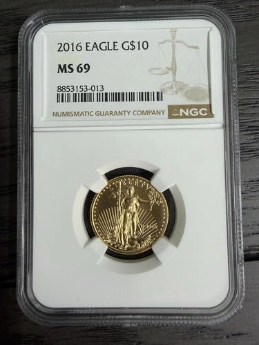 2016 American Gold Eagle 1/4 oz — photo from the most recent tracked eBay sale