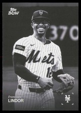Francisco Lindor 2025 Topps Black & White #113