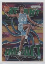 2021-22 Panini Prizm Instant Impact Green Prizm Kai Jones #20 0lt3