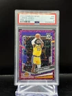 2023-24 Donruss Optic Pink Velocity #65 LeBron James 18/79 - LA Lakers PSA 9