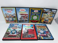 Thomas & Friends DVD Lot - 7 Discs: Team Up, The Way, James, Percy + More