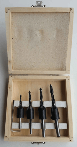 Wood drill with countersink depth stop wood spiral drill with centering tip - Picture 9 of 10