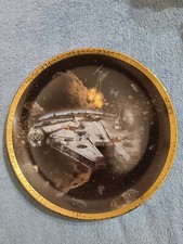STAR WARS The Millennium Falcon The Hamilton Collection Plate 1994 Made In USA