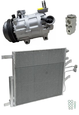 RYC Reman AC Compressor Kit W/Condenser AIG330 Fits Ram 1500 3.6L Mild HEV 2019
