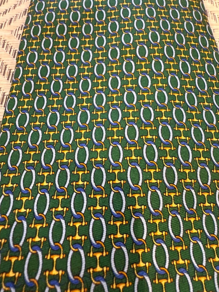 Corbata de seda Brooks para hombre de 3,5 x 58 pulgadas Foto 2 de 4