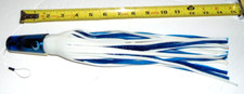Vintage 14" Cup Head Fishing Lure Big Game Trolling Tuna Wahoo Mahi Marlin