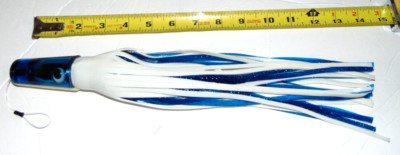 Vintage 14'' Cup Head Fishing Lure Big Game Trolling Tuna Wahoo Mahi Marlin