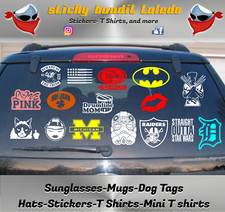 Custom text or image business die cut window vinyl decal sticker