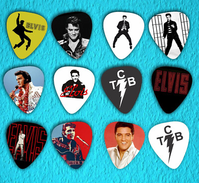 ELVIS - Guitar Picks - Set of 12