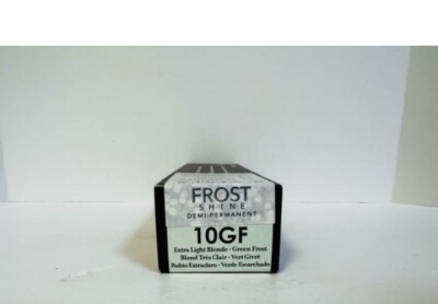 KENRA COLOR Frost Shine Demi-Permanent 10GF Extra Light Blonde - Green Frost
