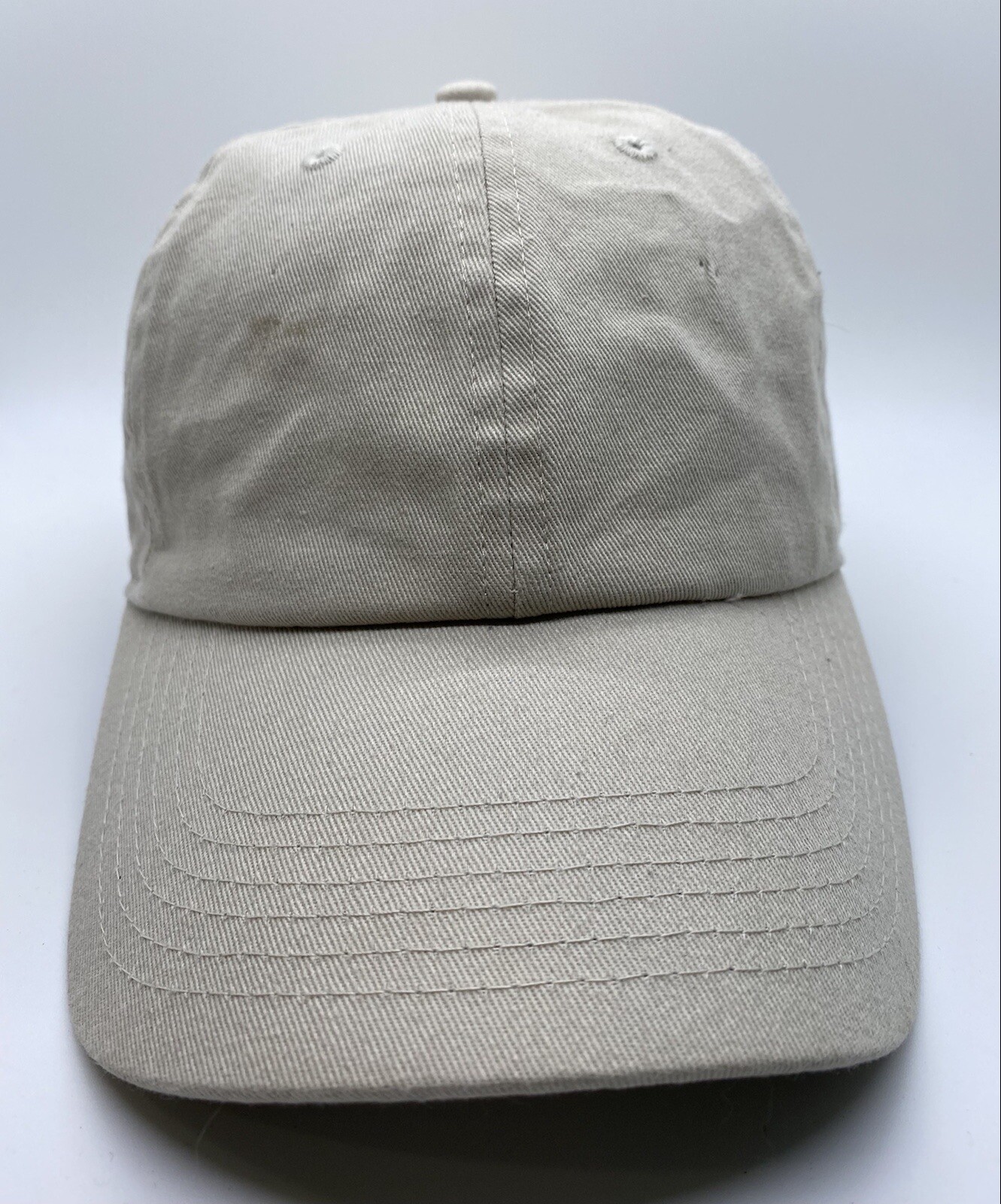 Falari Cap Hat Adult Adjustable Beige 100% Cotton 