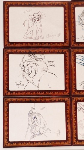 Disney "Lion King" Special Edition DVD Box Set 9 Exclusive Portraits! No DVD - Picture 7 of 10