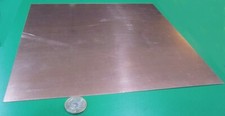 110 Copper Sheet H02 .040" Thick x 12.0" Wide x 12.0" Length