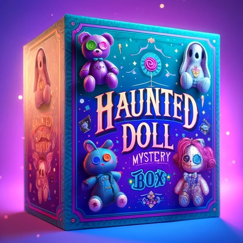 Haunted Doll Active Spirit STUFFED ANIMAL MYSTERY SURPRISE BOX - 1 Haunted Plush