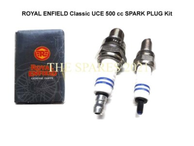 SPARK PLUG Kit FIT FOR ROYAL Enfield Classic 500CC TWIN