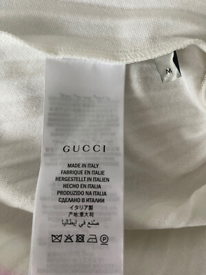 AUTH.GUCCI GUCCI Embroidered Technical Jersey White Pleated