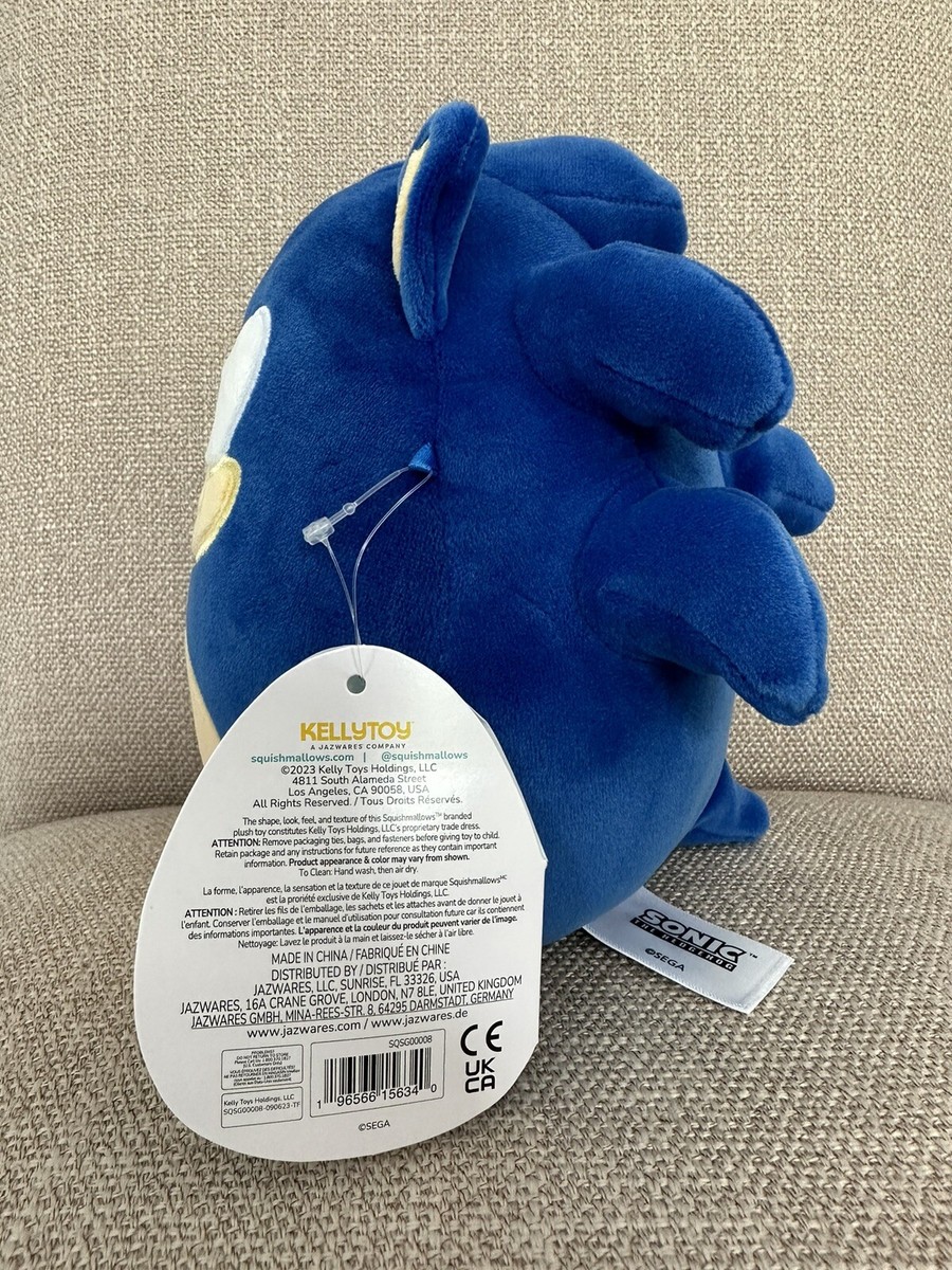 SQUISHMALLOWS SONIC THE HEDGEHOG 7” 2023 NWT | eBay