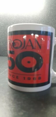Trojan 50 years records ska mod rocksteady skinhead scooter boy mug