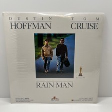 RAIN MAN sealed laserdisc LD 2 disc extended play, Tom Cruise. Brand new sealed 