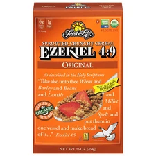 Food For Life Ezekiel Original Organic Cereal 16 oz (Pack of 3)