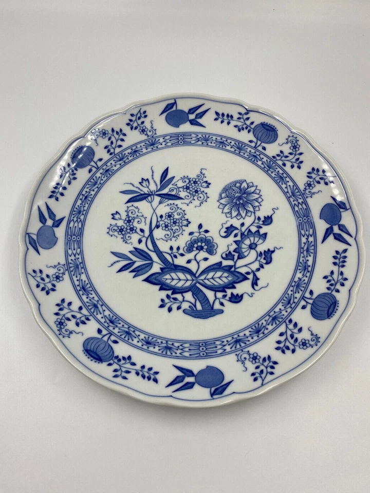 Hutschenreuther Zwiebelmuster Speiseteller Pastateller Durchmesser ca. 26 cm