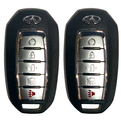 2X Remote Smart Key For Infiniti Q50/Q60 2019 - 2022 433MHZ