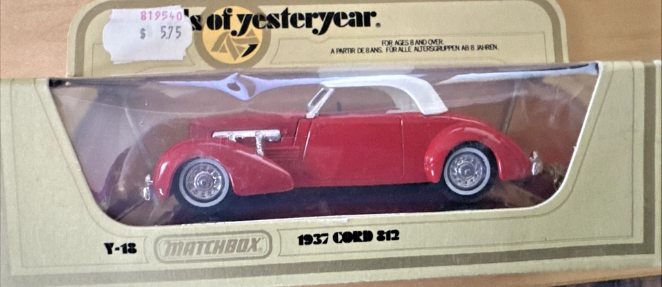 Matchbox Models of Yesteryear Y-18 1937 CORD 812 - Image 2 of 4