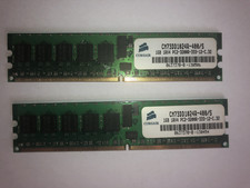 RAM CORSAIR-cm73dd1024r-400 /S ECC - 1GB 240pin PC2-3200 DIMM GB DDR2-400 SERVER