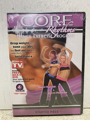 Core Rhythms Dance Exercise Program Body Sculpting - New Sealed