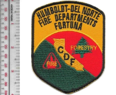 Hot Shot Wildland Fire Crew CDF Ca Humbolt Del Norte Fortuna vel NO TARIFF